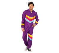 Bristol Novelty Disfraz de chándal antiguo estándar, multicolor, Talla única (AF117STD) Halloween