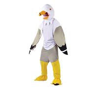 Bristol Novelty Disfraz de gaviota con cabeza grande, multicolor, 44-Inch Chest Size (AC950) Halloween
