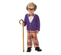 Bristol Novelty Disfraz de hombre mayor infantil, de 3 a 4 años Halloween