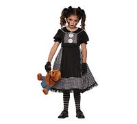 Bristol Novelty Disfraz de muñeca oscura, talla L, multicolor, large (CC77067)