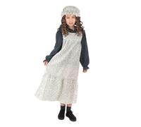 Bristol Novelty CF235S Classic Victorian Girl (Small) Costume, Multi-Colour 9-10
