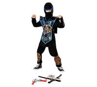 Bristol Novelty Disfraz de ninja azul, de 5 a 6 años Halloween