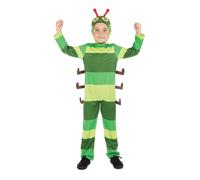 Bristol Novelty Disfraz de oruga infantil, de 6 a 8 años Halloween