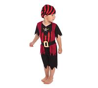 Bristol Novelty Disfraz de pirata para niño pequeño, multicolor, 2-3 años (CC019)