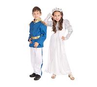 Bristol Novelty Disfraz de princesa infantil, talla L, multicolor, 8-10 años (CC395) Halloween