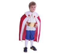 Bristol Novelty Disfraz de Rey para niño pequeño, Multicolor (CC046)