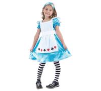 Bristol Novelty Disfraz infantil de Alicia para niña (BN186)