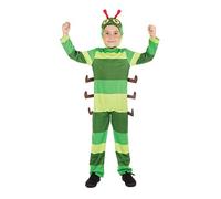 Bristol Novelty S Disfraz de oruga, talla, multicolor, (CF208)