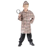 Bristol Novelty Disfraz infantil de Sherlock Holmes (BN847)