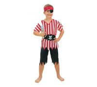 Bristol Novelty Disfraz infantil Jagged de pirata para niño (BN907)