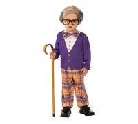Bristol Novelty Disfraz Little Old Man Niños (BN5809)