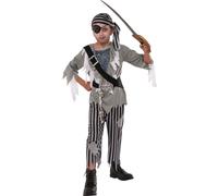 Bristol Novelty Disfraz Pirate Diseño Fantasma Halloween Niños (BN4428)