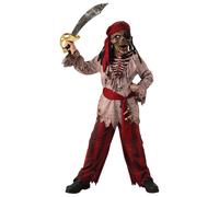 Bristol Novelty Disfraz Pirate Diseño Zombie Halloween Niños (BN4431)