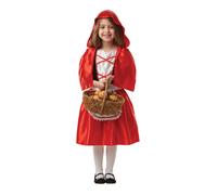 Bristol Novelty Disfraz Red Riding Hood Niñas (BN4780)