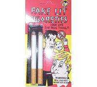 Bristol Novelty Funnyman Jokes - Cigarrillos Falsos encendidos, Broma práctica, Cigarrillos Falsos con un Aspecto Realista, Talla única