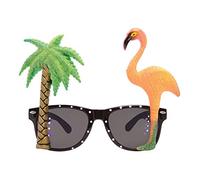 Bristol Novelty Gafas de flamenco y palmeras, multicolor, Talla única (BA568) Halloween