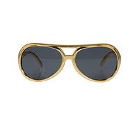 Bristol Novelty Gafas de sol doradas de estrella de rock, multicolor, Taglia unica (BA243)