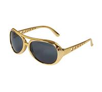 Bristol Novelty Gafas de sol doradas de estrella de rock, multicolor, Taglia unica (BA243)