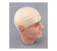 Bristol Novelty Gorro Calvo Disfraz De Látex Beige (MD006)