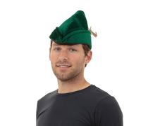 Bristol Novelty Gorro de fieltro suave para disfraz de Robin Hood (BN749)