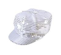 Bristol Novelty Gorro estilo años 70 con lentejuelas para disfraz (BN1174)