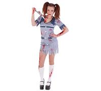 Bristol Novelty Haunted House - EGB Killer, disfraz para adultos (Rubie's S8277) Carnaval