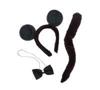 Bristol Novelty Juego de Accesorios para Disfraz de Ratón con Pajarita (BN2038)
