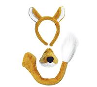 Bristol Novelty Juego de accesorios para disfraz de zorro con sonido Halloween