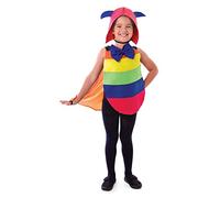 Bristol Novelty Kit Infantil de Disfraz de Oruga, Multicolor, Talla única (DS172)