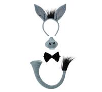 Bristol Novelty Kit para disfraz de burro con ruido (BN792)