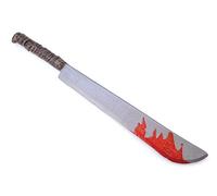 Bristol Novelty- Machete Jumbo con salpicaduras de sangre, Multicolor, Talla única (BA140)