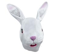 Bristol Novelty Máscara de conejo blanco para disfraz (BN1951)