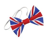 Bristol Novelty- Paño de pajarita Union Jack, liso, Multicolor, Talla única (BA2890)