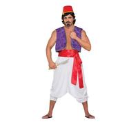 Bristol Novelty Pantalones blancos para príncipe del desierto, multicolor, talla única (X76418) Halloween