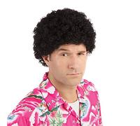 Bristol Novelty Peluca afro corta, multicolor (BW211)