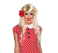 Bristol Novelty Peluca atrevida para mujer, talla única, rubio Halloween