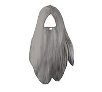 Bristol Novelty - Peluca con barba para disfraz de mago o brujo (Tamaño Único) (Gris)