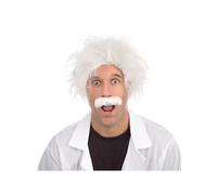 Bristol Novelty Peluca de Einstein, multicolor (BW688) Halloween, Carnaval