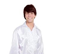 Bristol Novelty Peluca de Hombre años 60, marrón, Multicolor, Talla única (BW941) Halloween