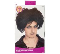 Bristol Novelty Peluca de rock años 80 con pelo en punta, multicolor (BW732) Halloween