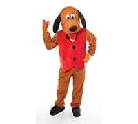 Guau Lujo Perro Chaleco Traje - Animal Cabeza Grande Disfraz Mascota Suit