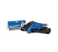 Bristol Novelty Pistola y funda de hombro para disfraz de criminal, multicolor (BA312) Halloween
