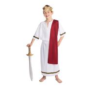 Emperador Romano Disfraz Toga Griega Bata Día Del Libro Infantil Disfraz