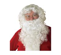 Bristol Novelty Set de Barba y Peluca Classic Papá Noel para Hombre (BN4912)