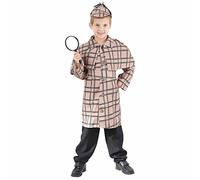 Bristol Novelty Sherlock Holmes - Childrens Fancy Dress Costume