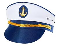 Bristol Novelty Sombrero de capitana de barco, multicolor (BH489)