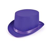 Bristol Novelty- Sombrero de Copa Morado Satinado, Color púrpura (BH500)