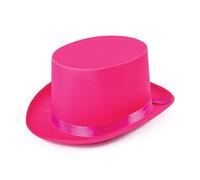 Bristol Novelty Halloween Sombrero de copa rosa satinado, multicolor (BH499)