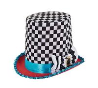 Bristol Novelty Sombrero de cuadros con diseño de tapicería, multicolor, talla única , color/modelo surtido Halloween