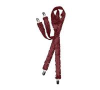 Bristol Novelty Tirantes Rojos con Lentejuelas, sólido, Multicolor, Talla única (BA1026)